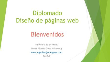 Diplomado Diseño de páginas web