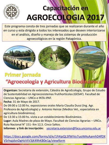 “Agroecología y Agricultura Biodinámica”