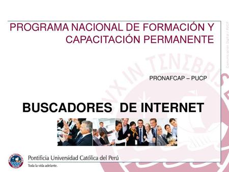 BUSCADORES DE INTERNET