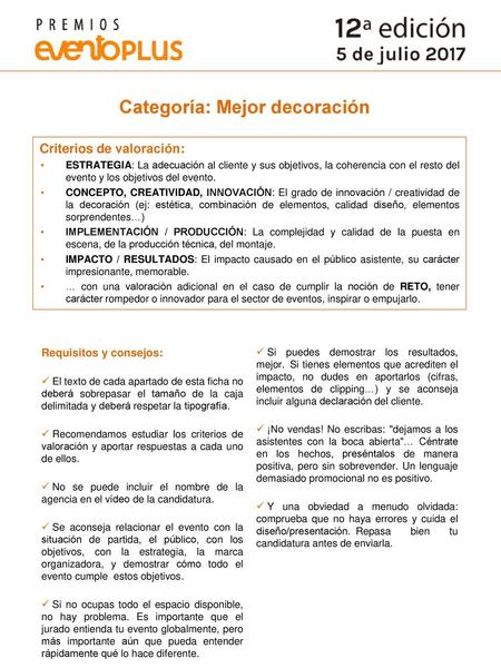 Categoría: Mejor decoración