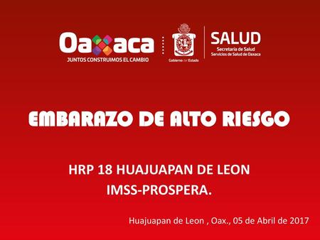 EMBARAZO DE ALTO RIESGO