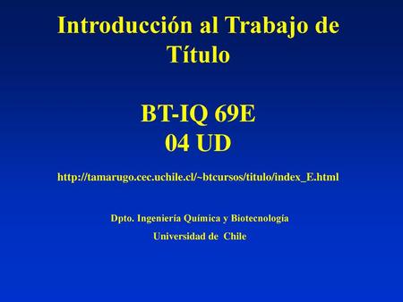 Dpto. Ingeniería Química y Biotecnología