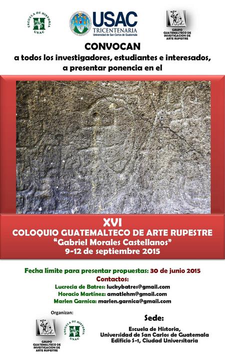 XVI CONVOCAN “Gabriel Morales Castellanos”