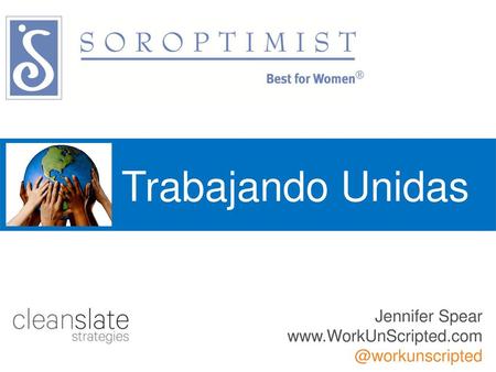 Trabajando Unidas Jennifer Spear
