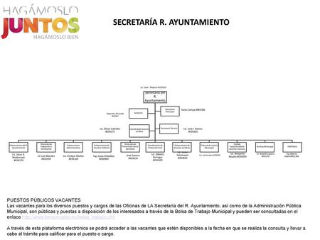 SECRETARÍA R. AYUNTAMIENTO