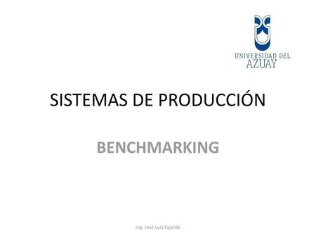 SISTEMAS DE PRODUCCIÓN