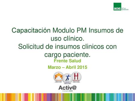 Frente Salud Marzo – Abril 2015
