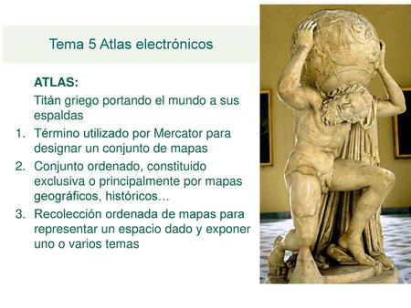Tema 5 Atlas electrónicos