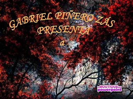 GABRIEL PIÑERO ZÁS PRESENTA a.