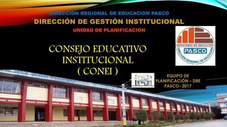 CONSEJO EDUCATIVO INSTITUCIONAL ( CONEI )