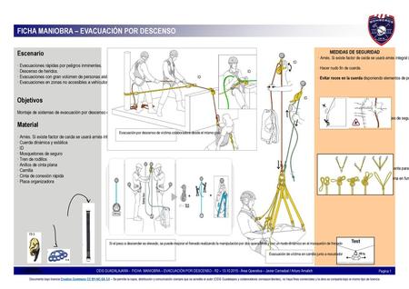 Escenario Objetivos Material MEDIDAS DE SEGURIDAD