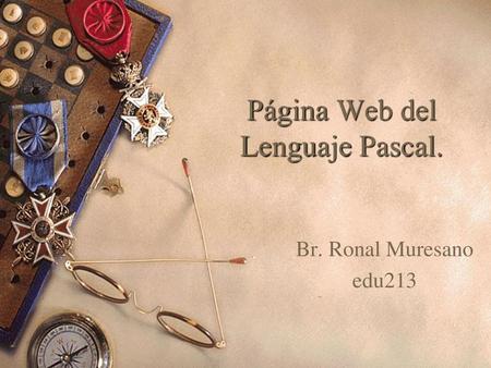 Página Web del Lenguaje Pascal.