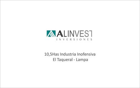 10,5Has Industria Inofensiva
