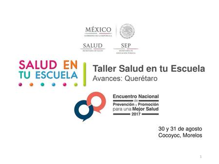 Taller Salud en tu Escuela