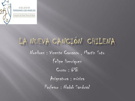 La Nueva canción Chilena