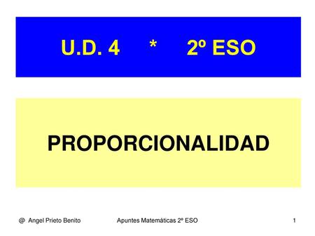 Apuntes Matemáticas 2º ESO