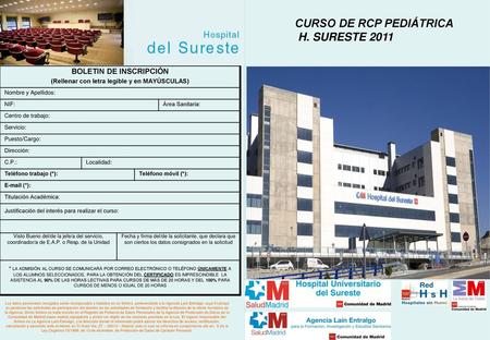 BOLETIN DE INSCRIPCIÓN (Rellenar con letra legible y en MAYÚSCULAS)