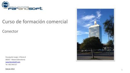 Curso de formación comercial