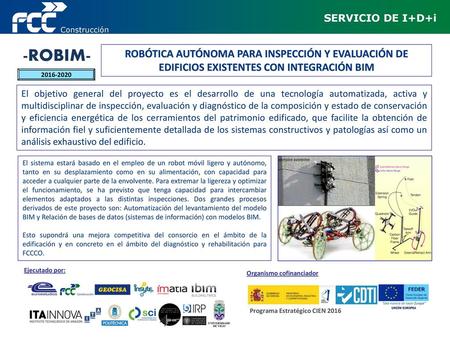 Construcción SERVICIO DE I+D+i -ROBIM-