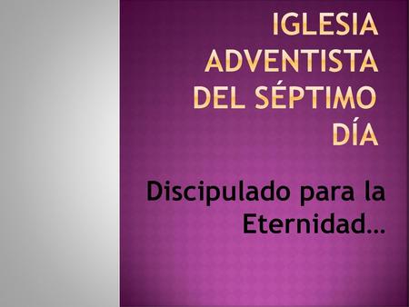 Iglesia Adventista del Séptimo Día