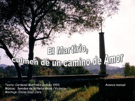 culmen de un camino de Amor