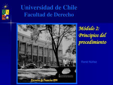 Universidad de Chile Facultad de Derecho