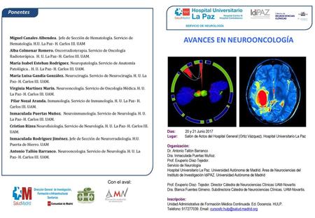 AVANCES EN NEUROONCOLOGÍA