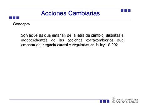 Acciones Cambiarias ION Concepto