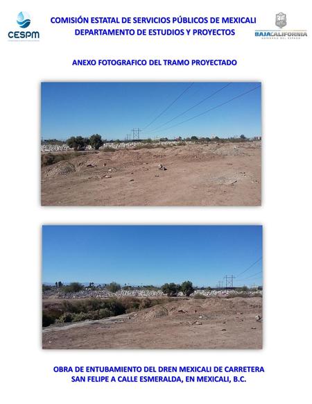 ANEXO FOTOGRAFICO DEL TRAMO PROYECTADO