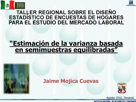 “Estimación de la varianza basada en semimuestras equilibradas”