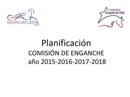 Planificación COMISIÓN DE ENGANCHE año