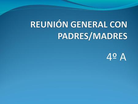 4º A.