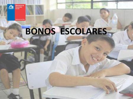 BONOS ESCOLARES.