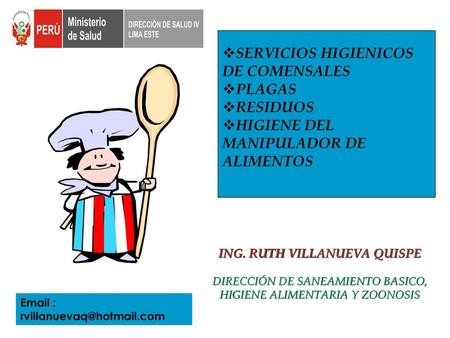 ING. RUTH VILLANUEVA QUISPE