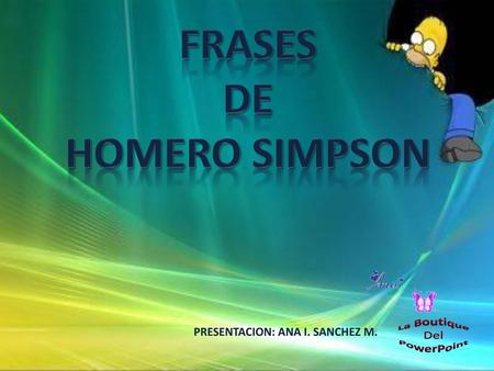 FRASES DE HOMERO SIMPSON