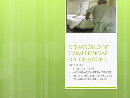 DESARROLLO DE COMPETENCIAS DEL CELADOR 1