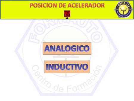 POSICION DE ACELERADOR