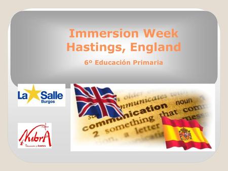 Immersion Week Hastings, England 6º Educación Primaria