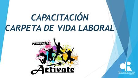 CAPACITACIÓN CARPETA DE VIDA LABORAL