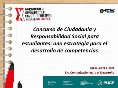 Lucia López Flórez Lic. Comunicación para el Desarrollo