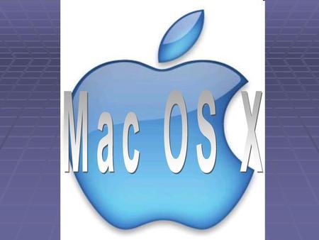 Mac OS X.