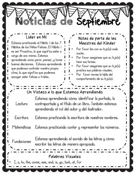 Noticias de Septiembre