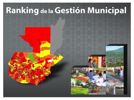 Índice de Gestión Municipal 2012 Departamento de JALAPA MUNICIPIO Índice Jalapa San Pedro Pinula San Luis Jilotepeque San.