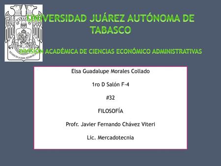 UNIVERSIDAD JUÁREZ AUTÓNOMA DE TABASCO