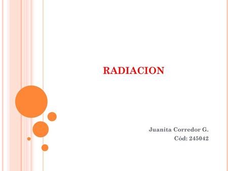 Juanita Corredor G. Cód: