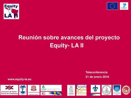 Reunión sobre avances del proyecto