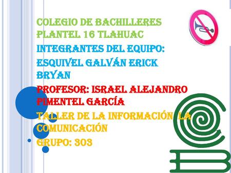 Colegio de bachilleres  plantel 16 Tlahuac