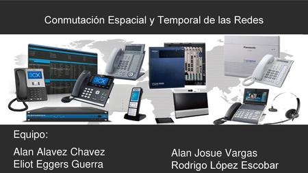 Conmutación Espacial y Temporal de las Redes