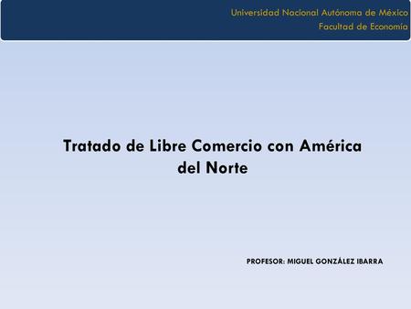 profesor: miguel González Ibarra