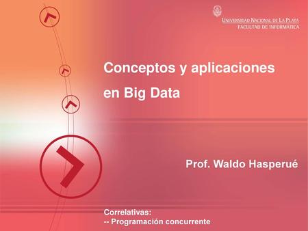 Conceptos y aplicaciones en Big Data